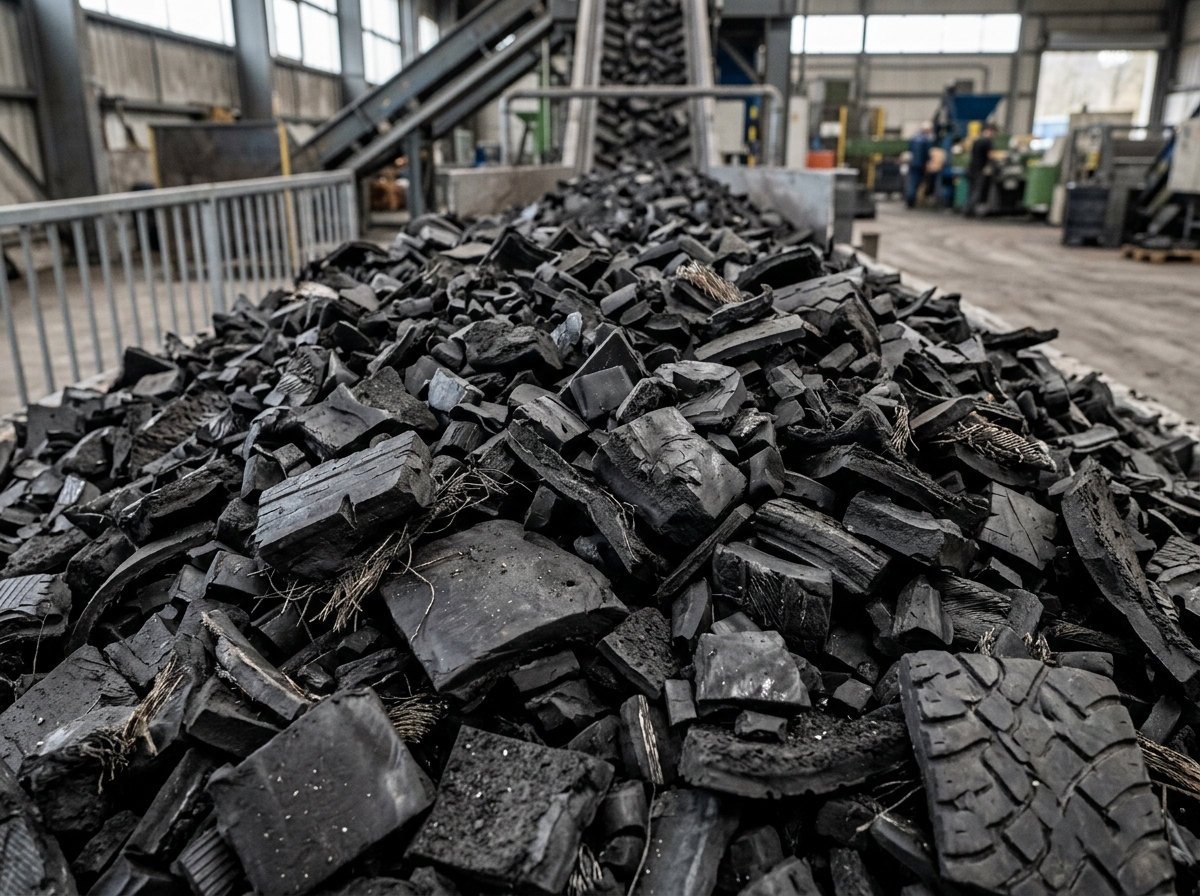 Shredded Tyre Scrap